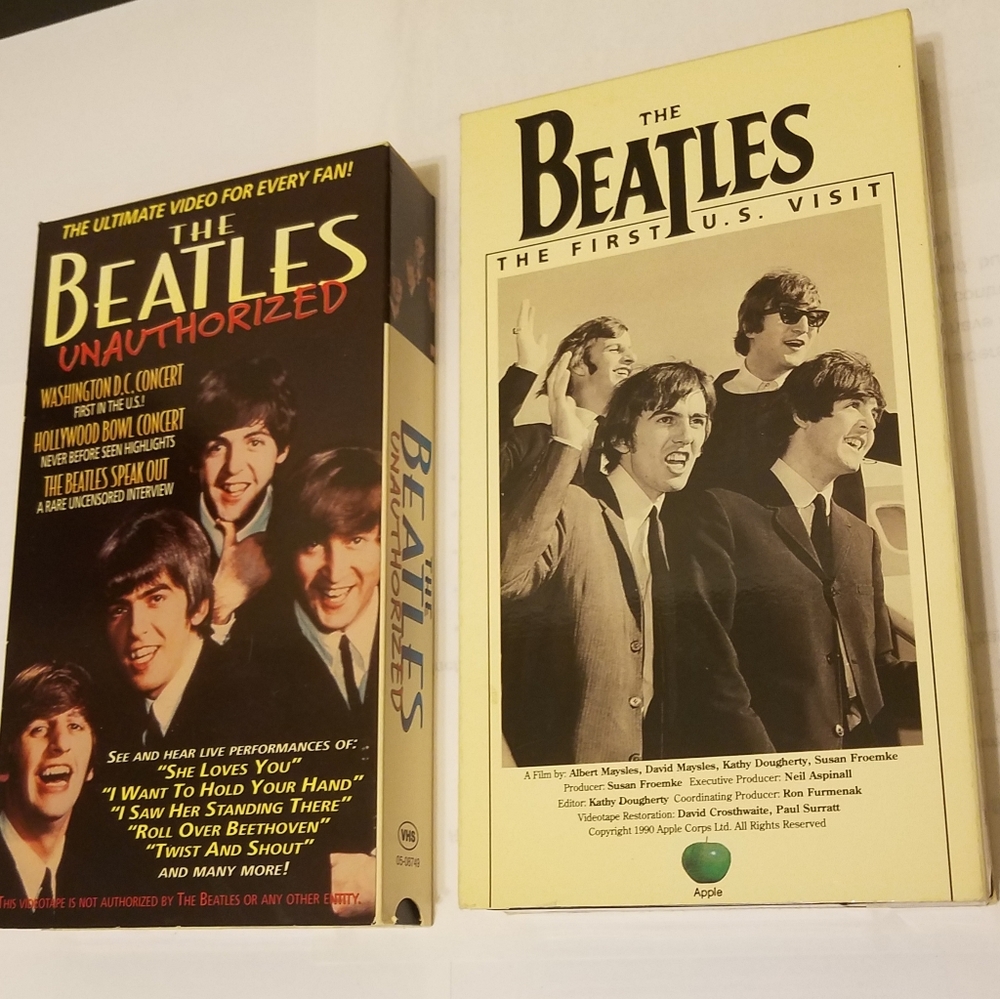 The Beatles - 2 VHS